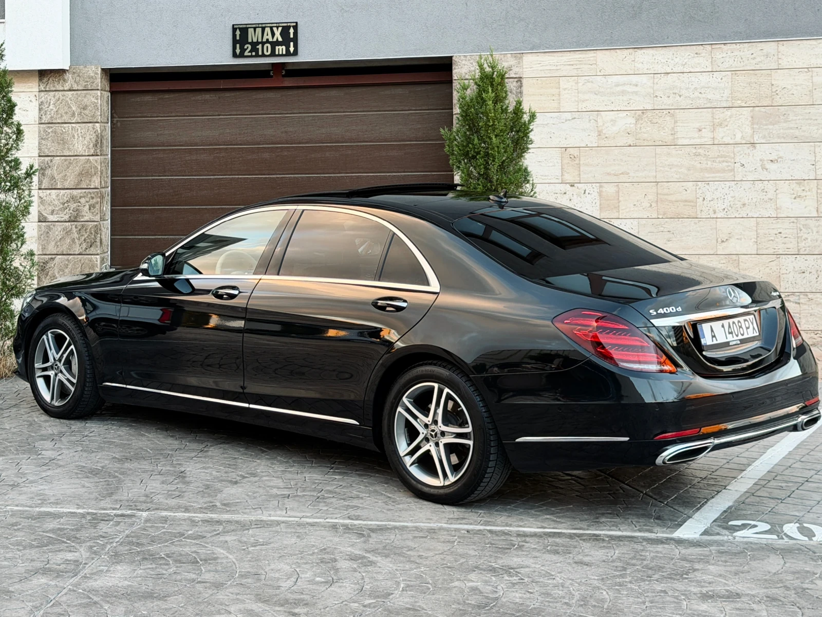 Mercedes-Benz S 400 D Long 9G 4Matic Facelift Panorama Лизинг Гаранция, снимка 4 - Автомобили и джипове - 55754572