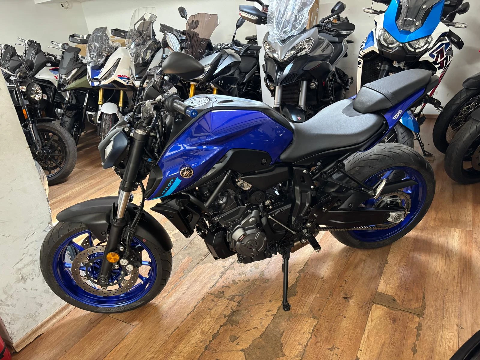 Yamaha Mt-07 ABS TRC 35kw A2, снимка 7 - Мотоциклети и мототехника - 55795756