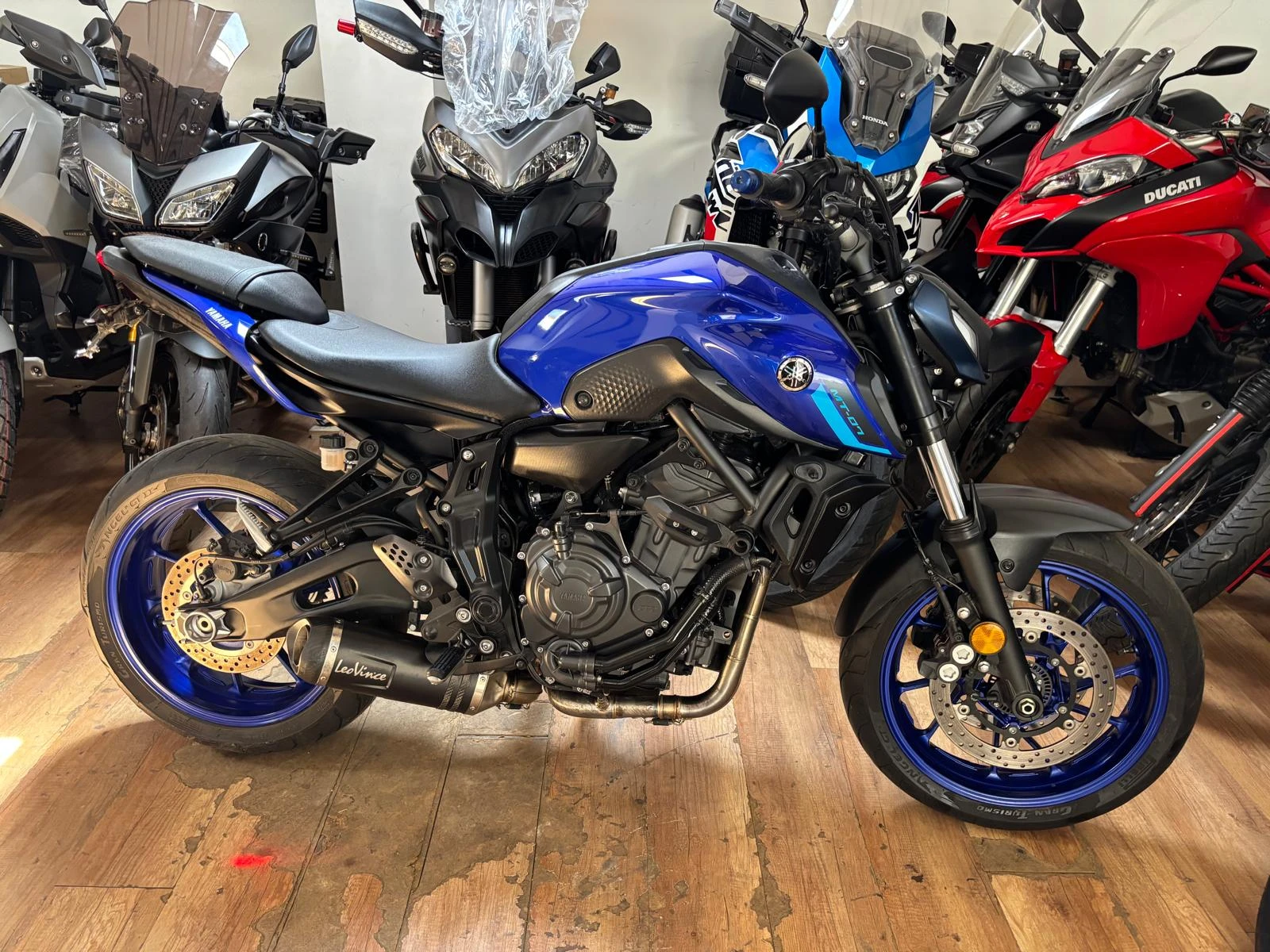 Yamaha Mt-07 ABS TRC 35kw A2, снимка 14 - Мотоциклети и мототехника - 55795756