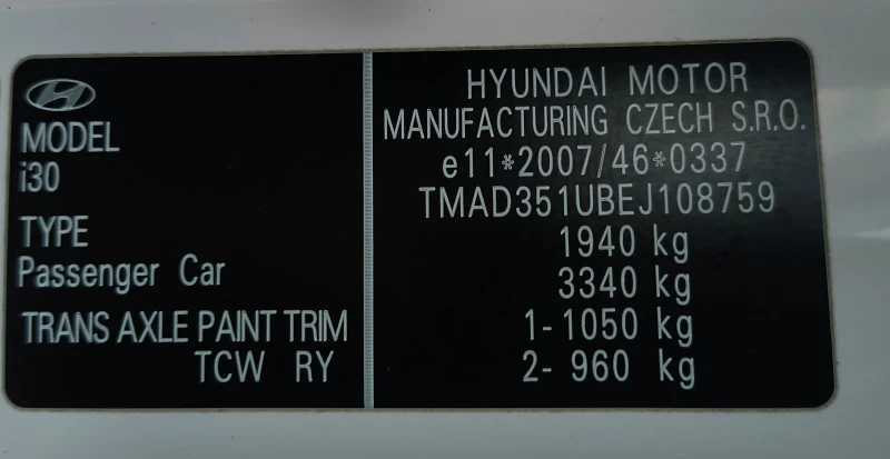 Hyundai I30 1.6CRDi Автоматик - 14299 лв. - 71315987 | Car24.bg