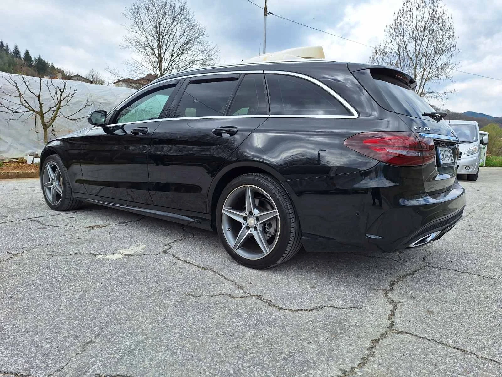 Mercedes-Benz C 220 BLUETEC, AMG LINE, FULL, снимка 3 - Автомобили и джипове - 54161322