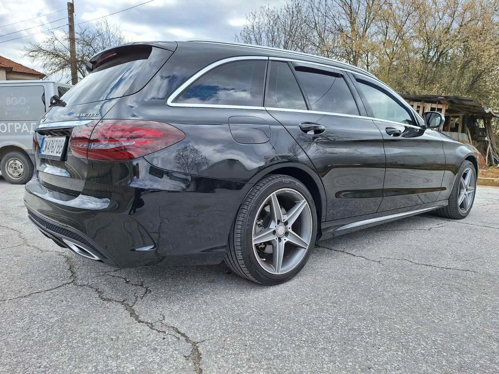 Mercedes-Benz C 220 BLUETEC, AMG LINE, FULL, снимка 5 - Автомобили и джипове - 54161322