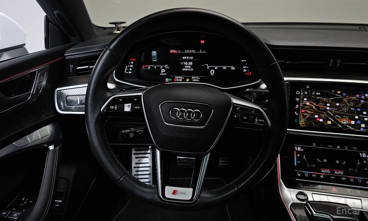 Audi A7 55TFSI* MATRIX* S* LINE* ОБДУХВАНЕ* ДИСТРОНИК* , снимка 8 - Автомобили и джипове - 55570510