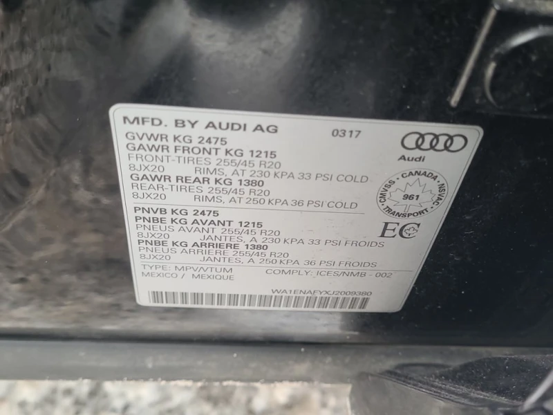 Audi Q5 * PROGRESSIV * CARFAX * БЕЗ ПЪРВОНАЧАЛНА ВНОСКА, снимка 7 - Автомобили и джипове - 52996971