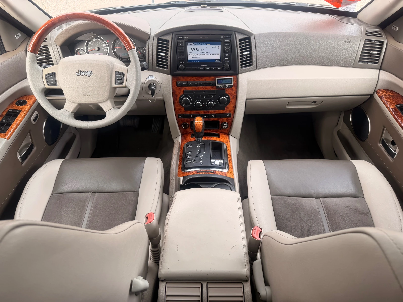 Jeep Grand cherokee 3.0D* AUT* OVERLAND* 218ks* QUADRA DRIVE* LIZING, снимка 13 - Автомобили и джипове - 54068632