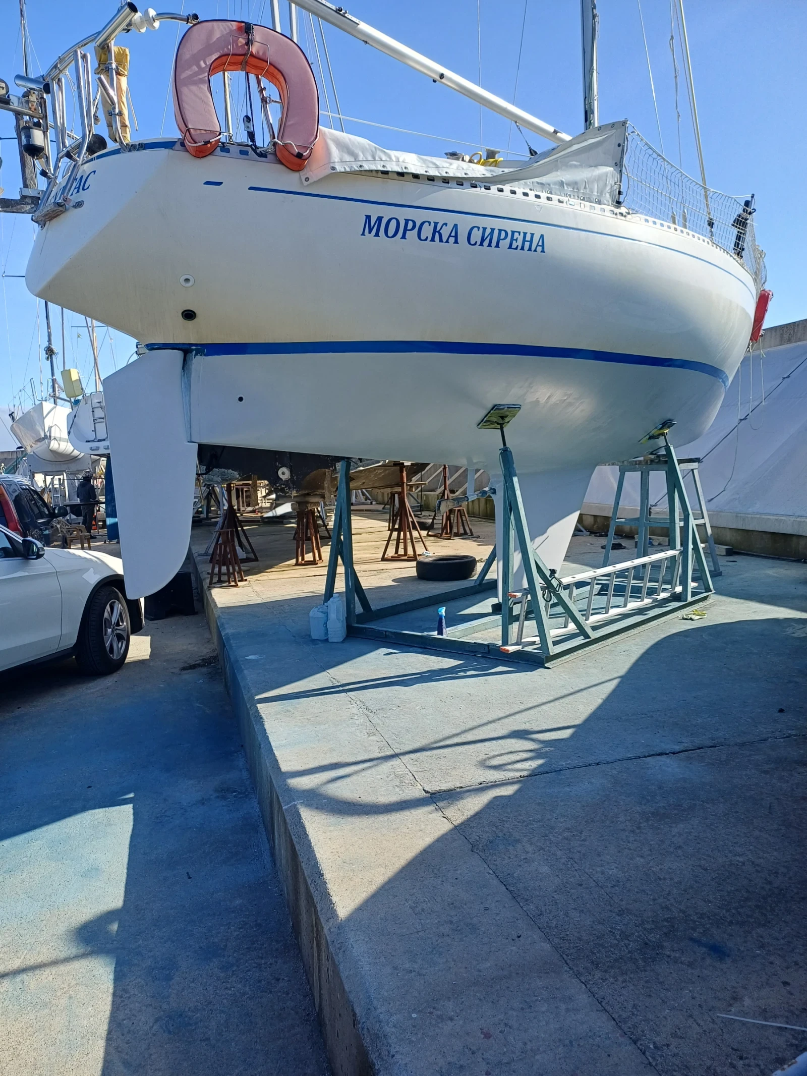 Ветроходна лодка Omega 28, снимка 4 - Воден транспорт - 54624956