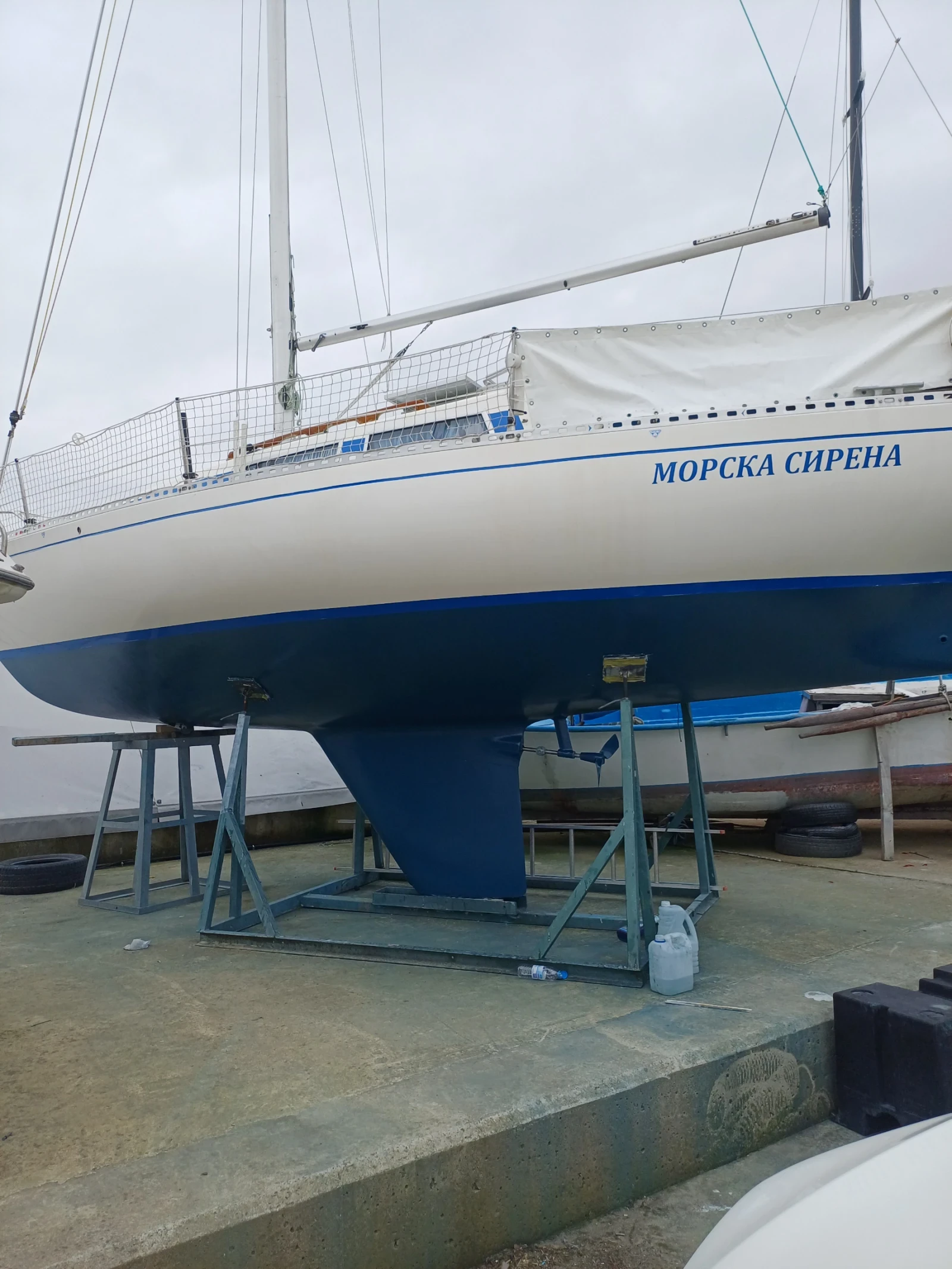 Ветроходна лодка Omega 28, снимка 3 - Воден транспорт - 54624956