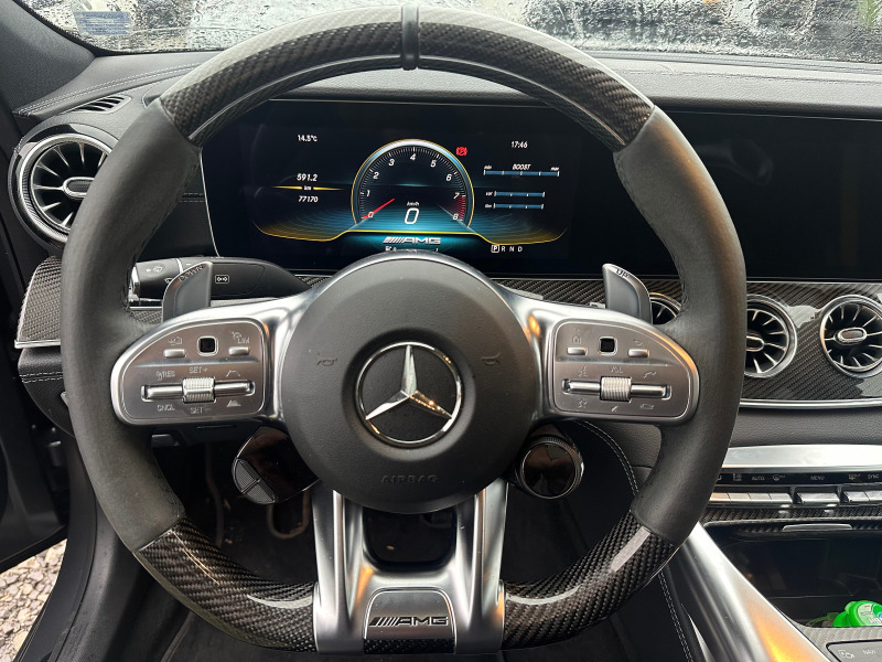 Mercedes-Benz AMG GT 63S ЛИЗИНГ *Carbon*Мат*Designo Нови Дискове и Гуми, снимка 17 - Автомобили и джипове - 42097210