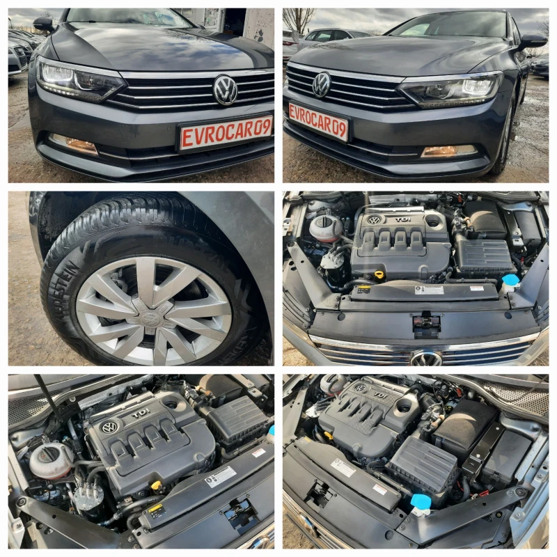 VW Passat 2016та 120hp КАТО НОВ, снимка 14 - Автомобили и джипове - 53265484