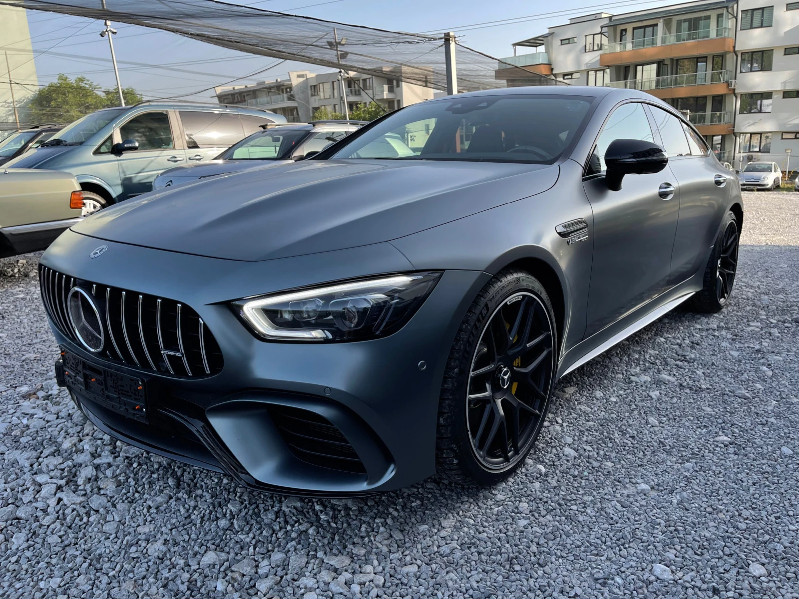 Mercedes-Benz AMG GT 63S ЛИЗИНГ * Carbon* Мат* Designo Нови Дискове - [1] 