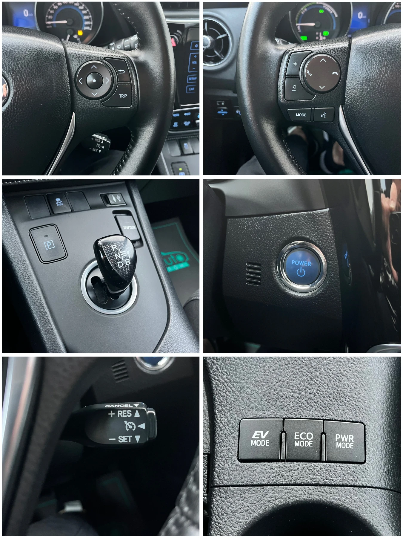 Toyota Auris 1, 8-HYBRID/FACE LIFT/АВТОМАТИК/КАМЕРА/ТОП!!!, снимка 15 - Автомобили и джипове - 53933357