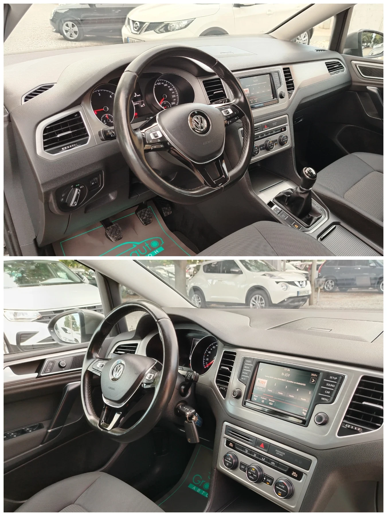 VW Sportsvan 1.6tdi-110к.с/КЛИМАТРОНИК/ПАРКТРОНИК/АВТОПИЛОТ!!! , снимка 9 - Автомобили и джипове - 55304679