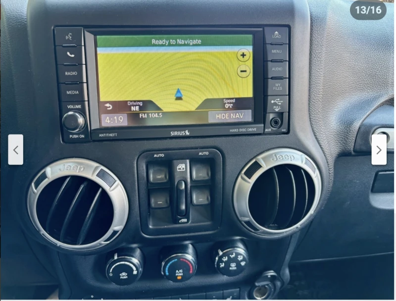 Jeep Wrangler 3.6* V6* UNLIMITED* SAHARA* ЕДИН* СОБСТВЕНИК* БЕЗ*, снимка 9 - Автомобили и джипове - 52699638