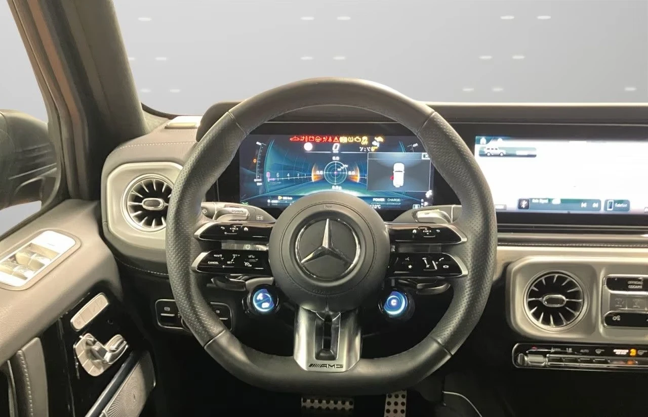 Mercedes-Benz G 63 AMG FACELIFT/ACTIVE RIDE/MANUFAKTUR/BURM/NIGHT/KEYLESS, снимка 9 - Автомобили и джипове - 54039299