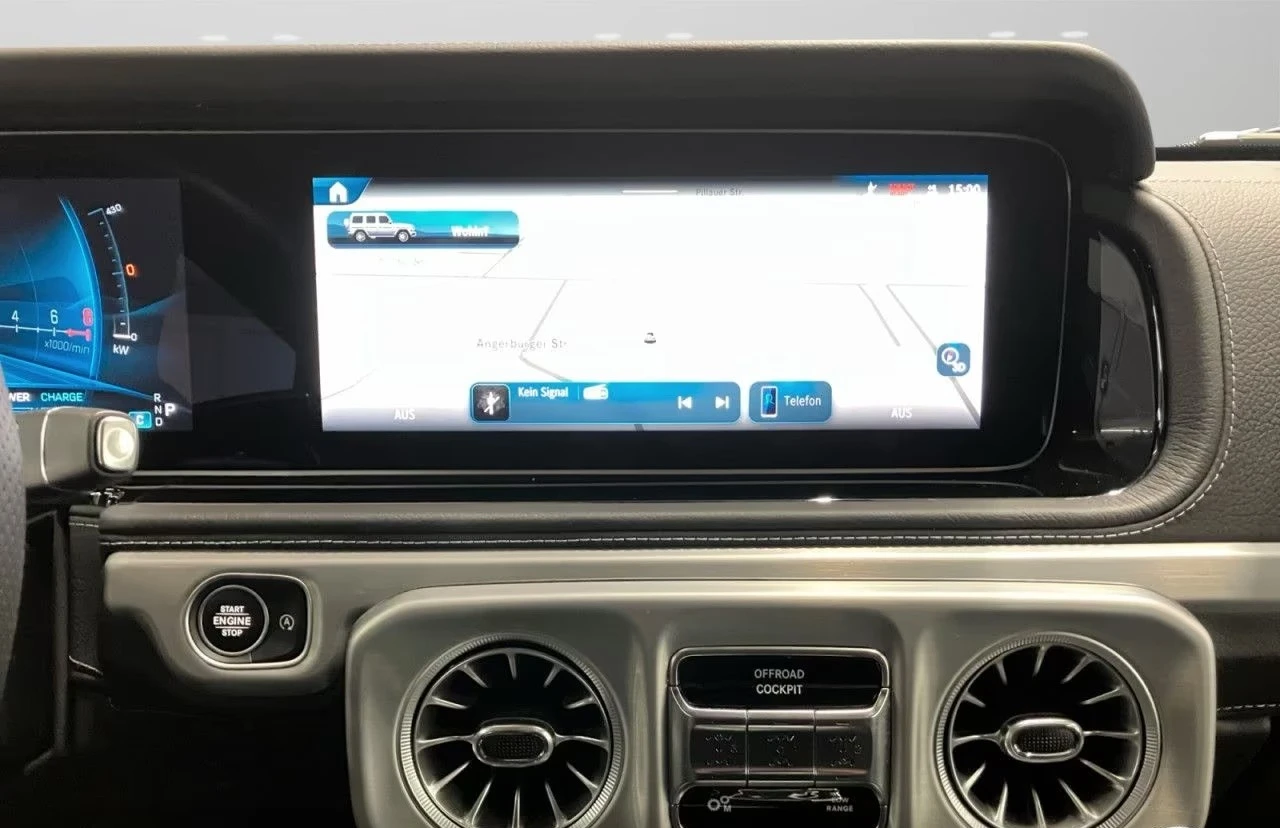 Mercedes-Benz G 63 AMG FACELIFT/ACTIVE RIDE/MANUFAKTUR/BURM/NIGHT/KEYLESS, снимка 10 - Автомобили и джипове - 54039299