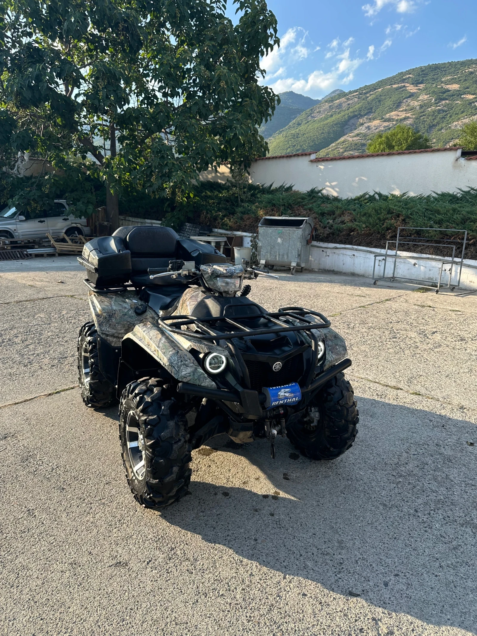 Yamaha Grizzly ТОП-2019-КУФАР-ПОДГРЕВ-ЛЕБЕДКА-РЕГИСТРАЦИЯ 4х4 700 - изображение 2
