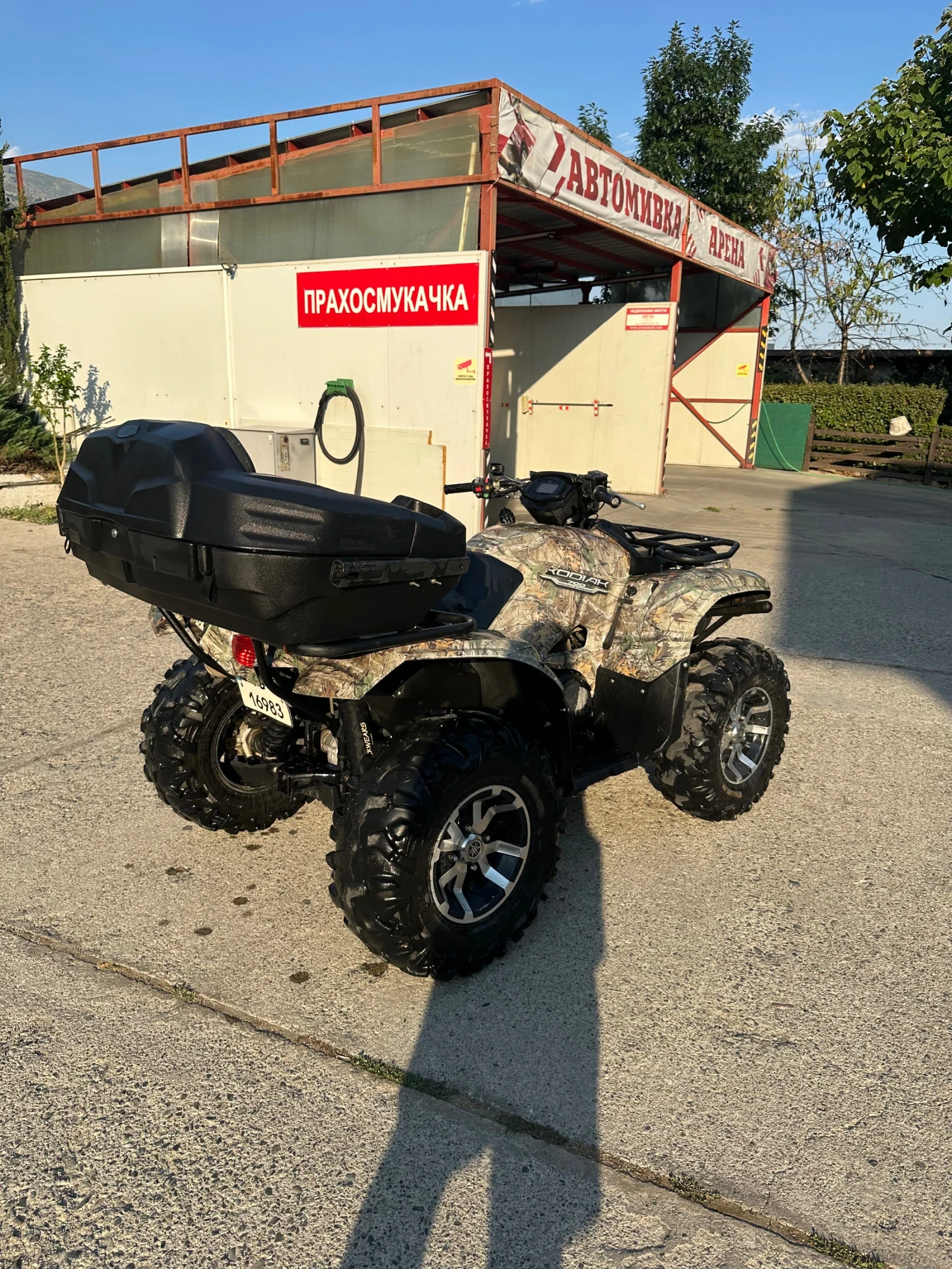 Yamaha Grizzly ТОП-2019-КУФАР-ПОДГРЕВ-ЛЕБЕДКА-РЕГИСТРАЦИЯ 4х4 700 - изображение 5