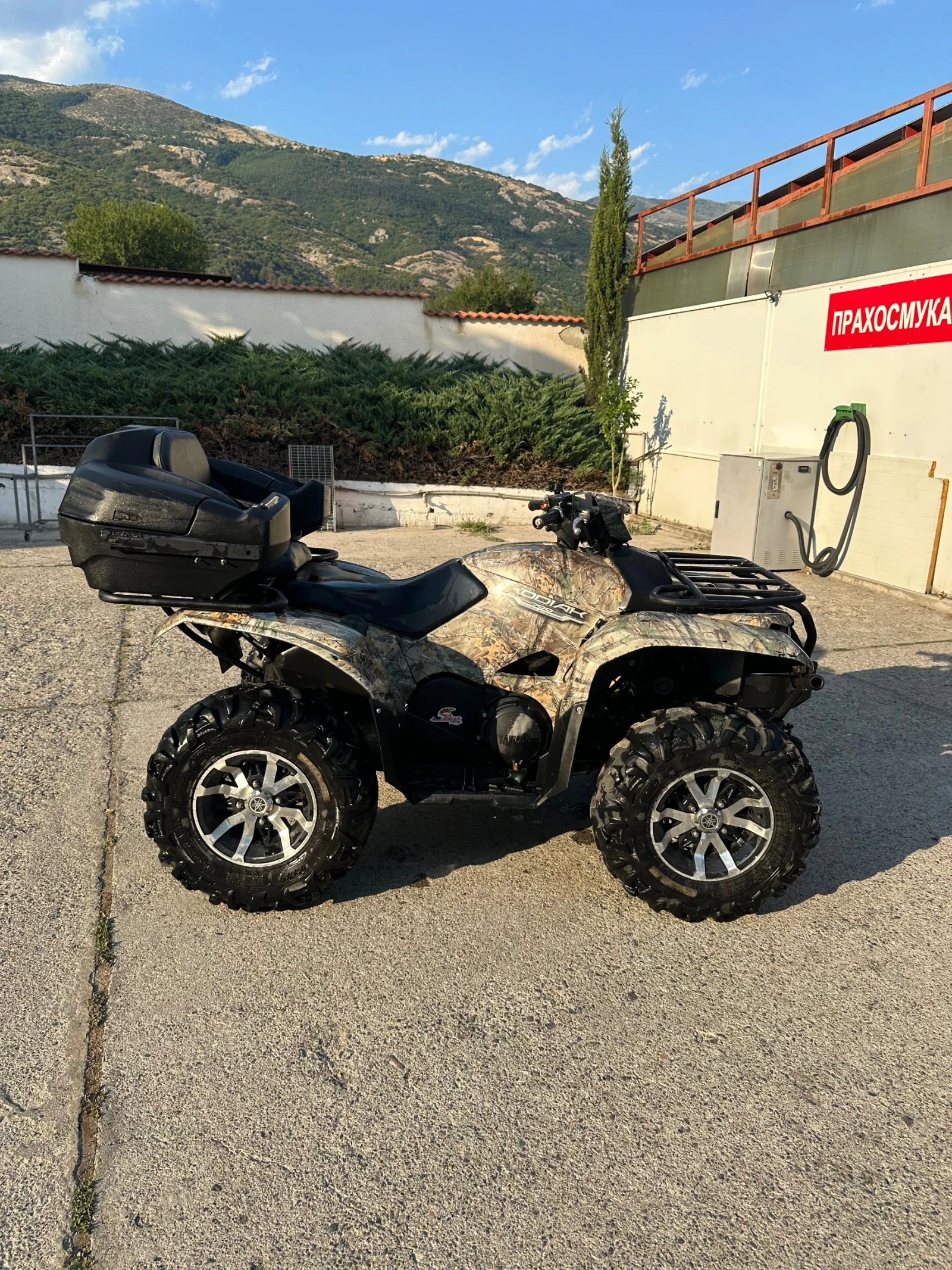Yamaha Grizzly ТОП-2019-КУФАР-ПОДГРЕВ-ЛЕБЕДКА-РЕГИСТРАЦИЯ 4х4 700 - изображение 4