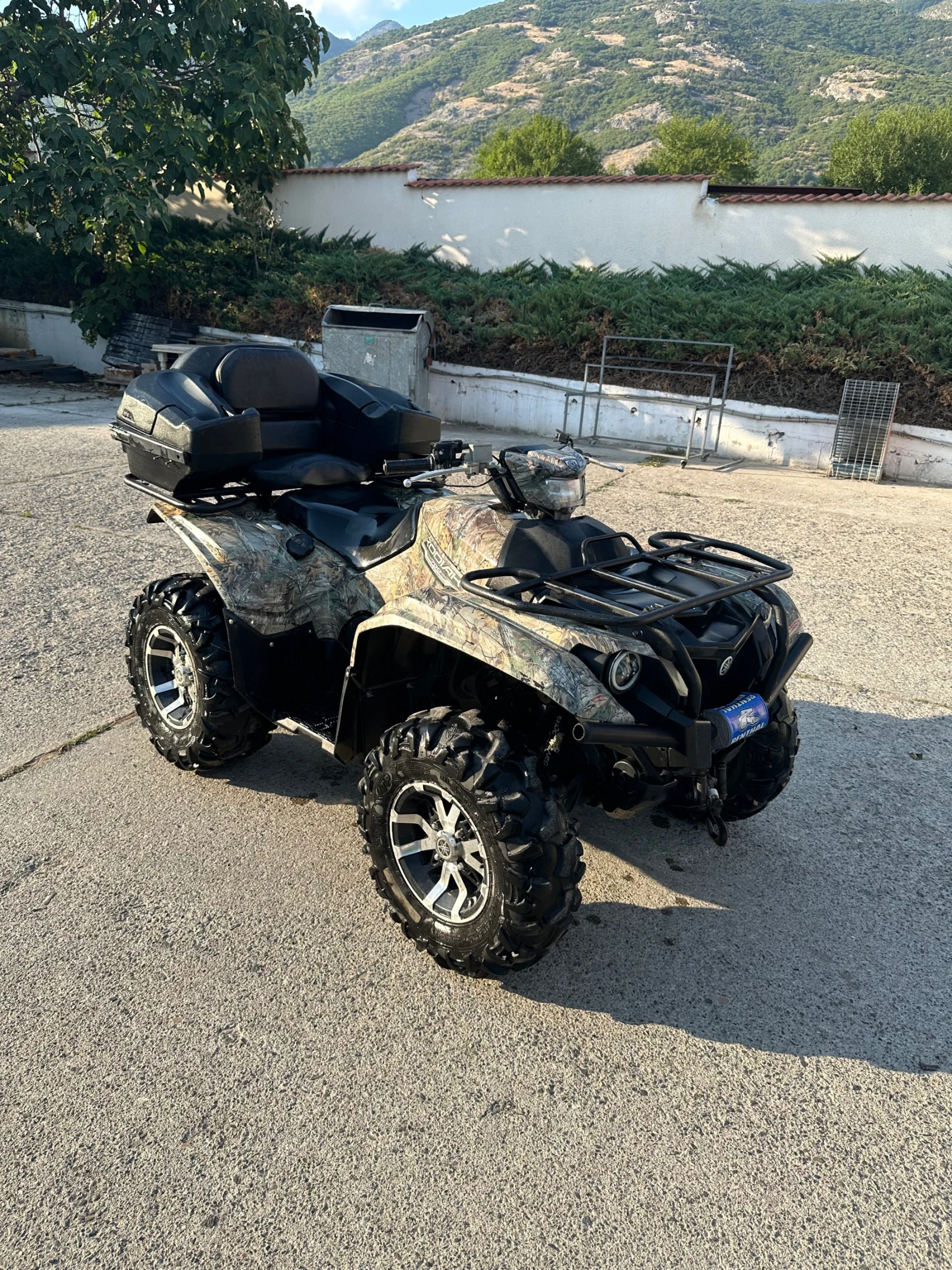 Yamaha Grizzly ТОП-2019-КУФАР-ПОДГРЕВ-ЛЕБЕДКА-РЕГИСТРАЦИЯ 4х4 700 - изображение 3