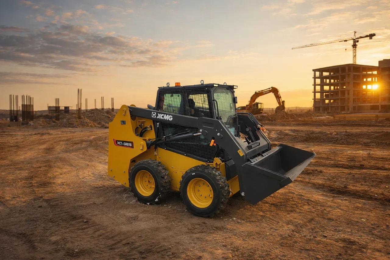 Мини челни товарачи Друга Мини челен товарач XCMG XC7-SR07