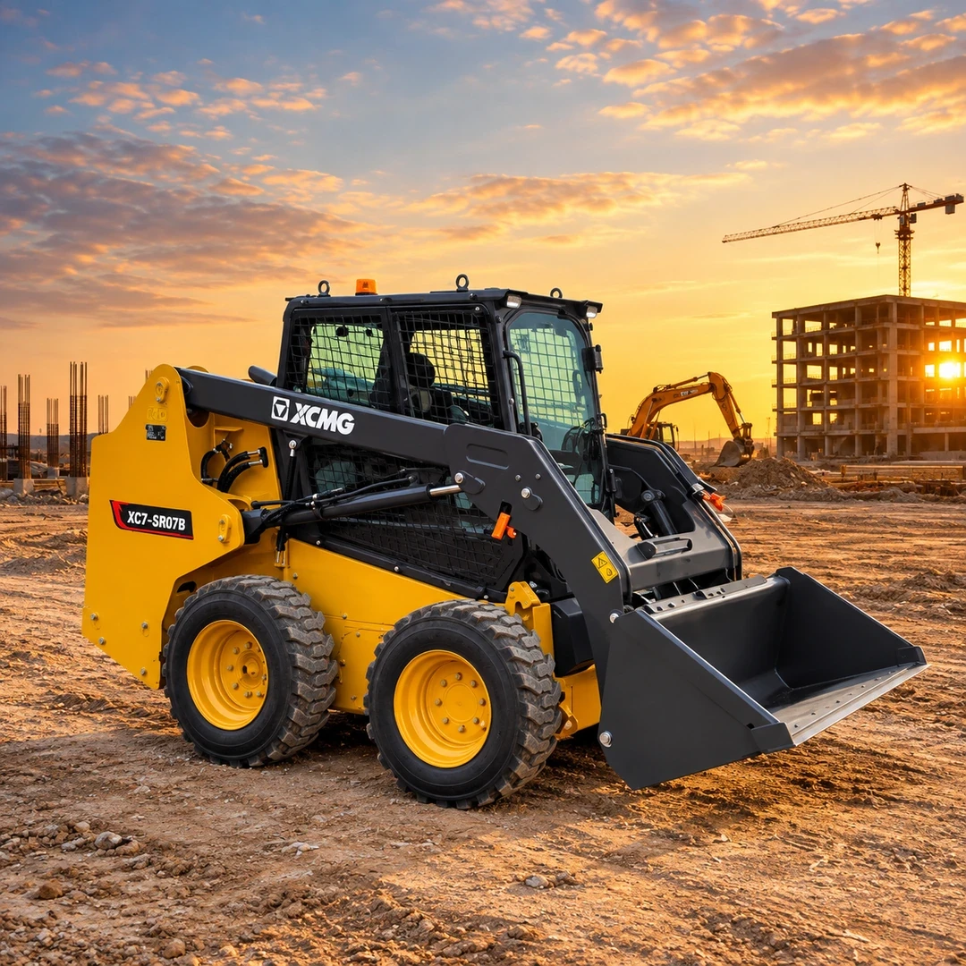 Мини челни товарачи Друга Мини челен товарач XCMG XC7-SR07