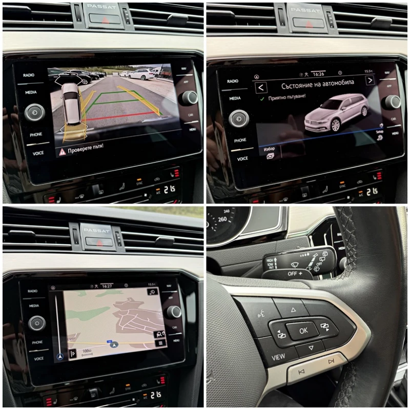 VW Passat 2.0 TDi FACELIFT 200кс LED NAVI, снимка 10 - Автомобили и джипове - 49725182