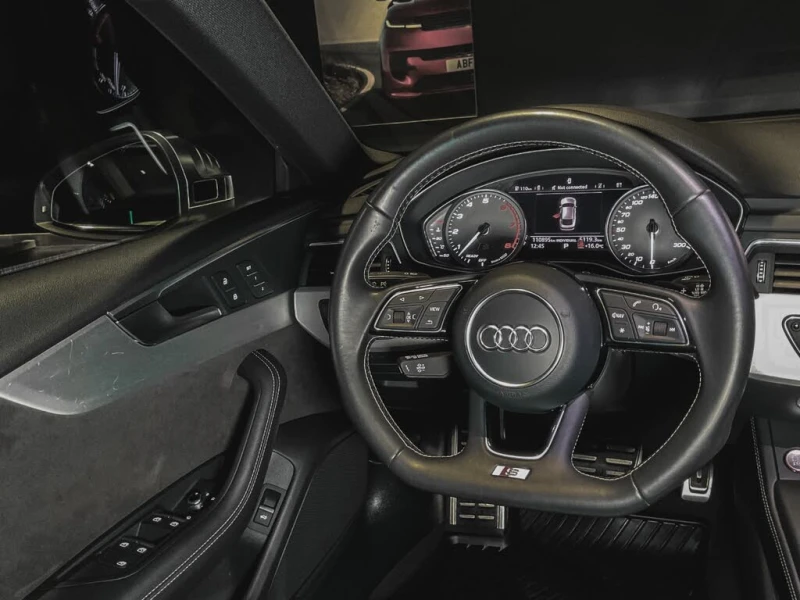 Audi S5 2018| МАСАЖ| PROGRESSIVE| 8ZF| AMBIENT| ALCANTARA, снимка 8 - Автомобили и джипове - 53260204