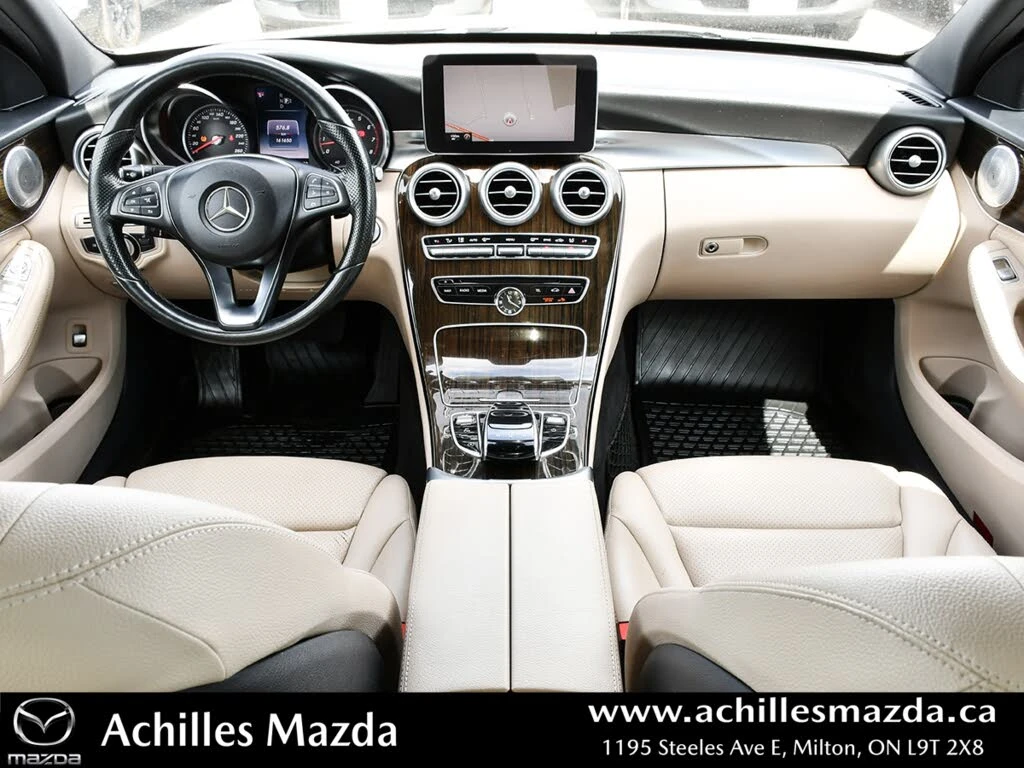 Mercedes-Benz C 400 4MATIC* BURMESTER* ПАНО* КАМЕРИ* ПОДГРЕВ* , снимка 7 - Автомобили и джипове - 54599202