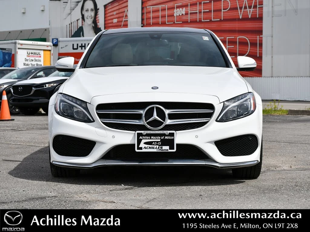 Mercedes-Benz C 400 4MATIC* BURMESTER* ПАНО* КАМЕРИ* ПОДГРЕВ* , снимка 2 - Автомобили и джипове - 54599202