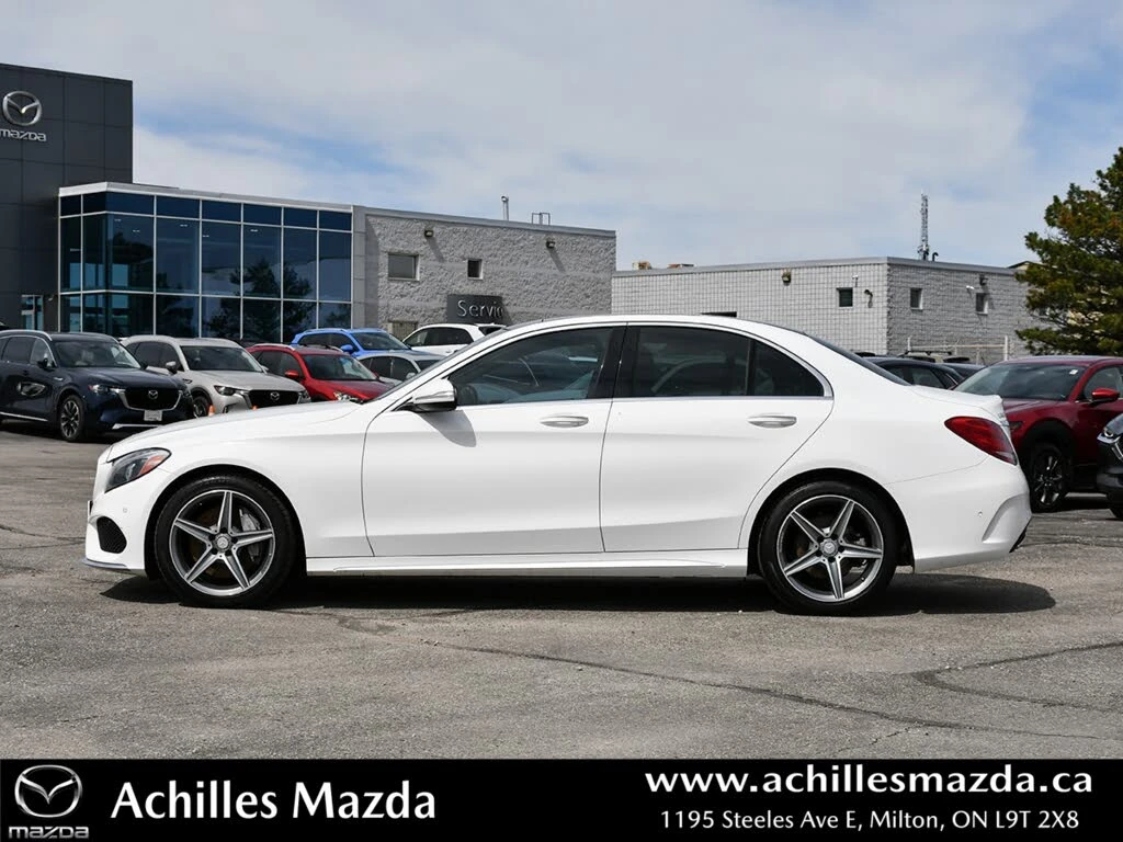 Mercedes-Benz C 400 4MATIC* BURMESTER* ПАНО* КАМЕРИ* ПОДГРЕВ* , снимка 4 - Автомобили и джипове - 54599202