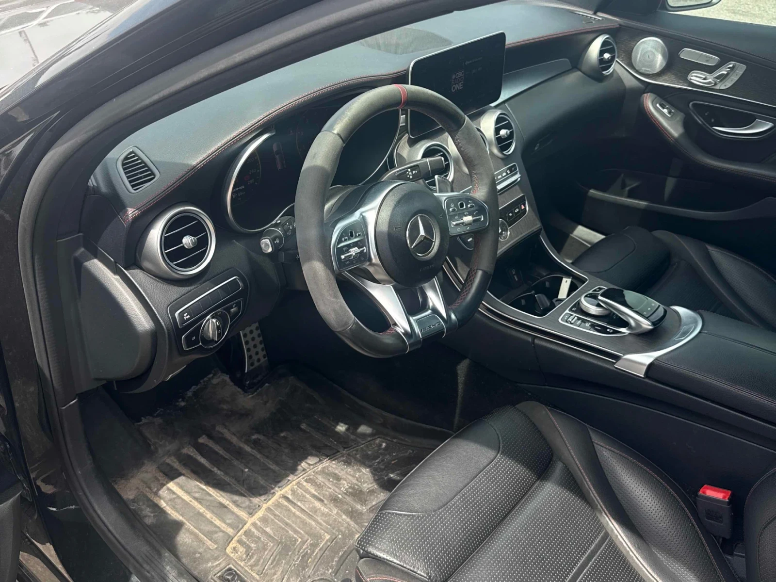 Mercedes-Benz C 43 AMG ДИСТРОНИК * ПОДГРЕВ * ПАНОРАМА * BURMESTER, снимка 6 - Автомобили и джипове - 54783897
