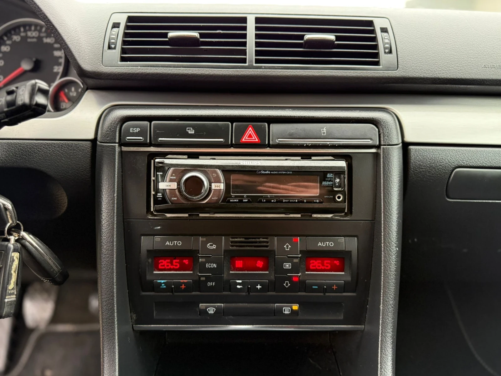 Audi A4 1.9TDI* НОВ ВНОС* ТЕМПОМАТ* КЛИМАТРОНИК, снимка 9 - Автомобили и джипове - 55034952
