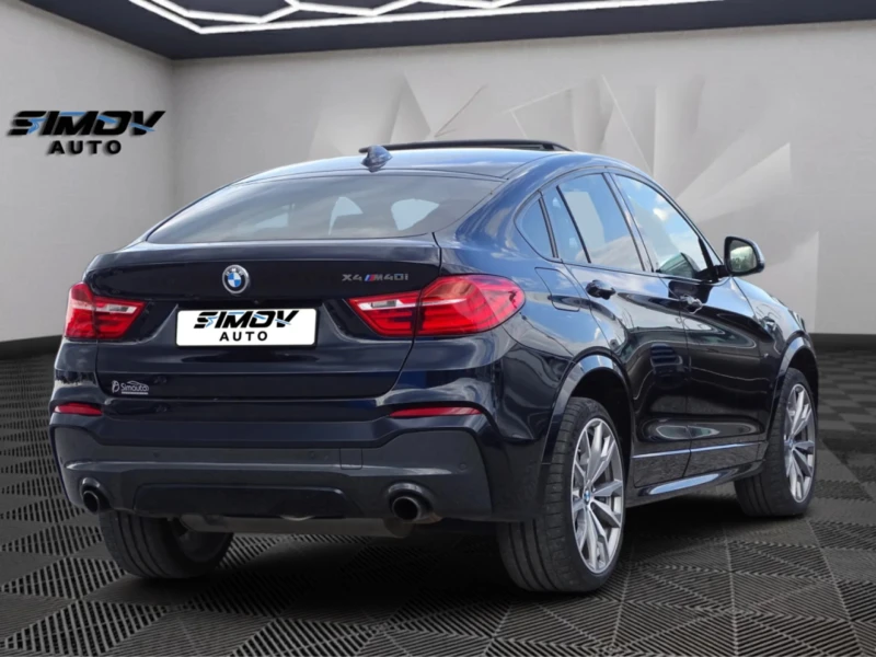 BMW X4 M40i 360КС. ДИСТРОНИК APPLE CAR PLAY КАМЕРИ ШИБЕДА, снимка 4 - Автомобили и джипове - 52000831