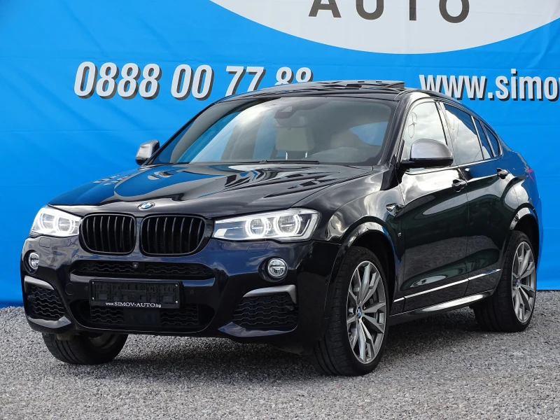 BMW X4 M40i 360КС. ДИСТРОНИК HEAD-UP KEYLESSGO FULL , снимка 1 - Автомобили и джипове - 48464212