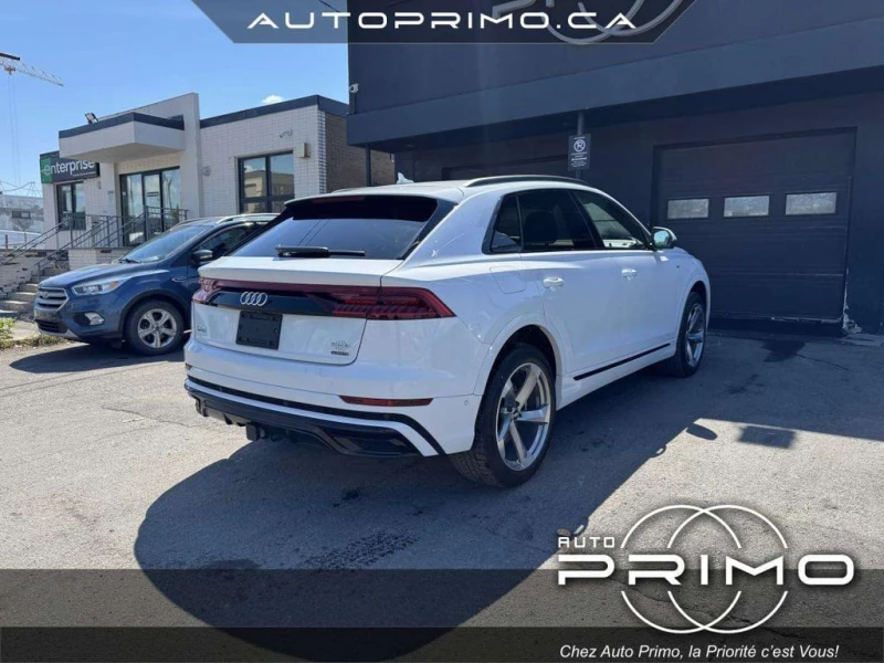 Audi Q8 * quattro Progressiv * CARFAX * ЦЕНА ДО БГ, снимка 5 - Автомобили и джипове - 53089458