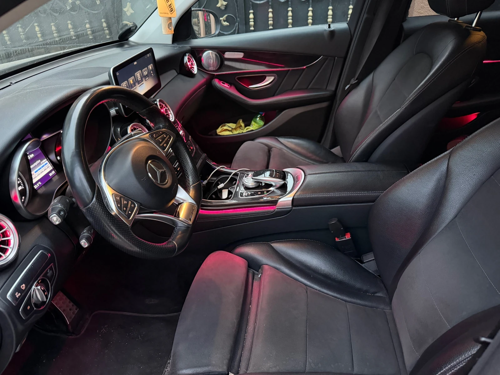 Mercedes-Benz GLC 220 Full ambient big navi german , снимка 6 - Автомобили и джипове - 54632918