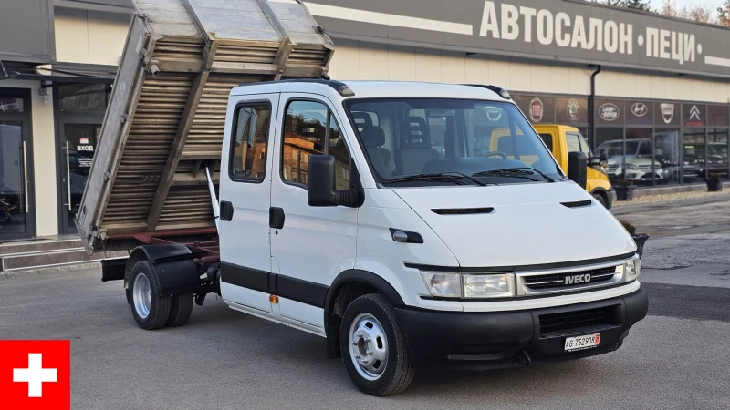 Iveco Daily 35C13 2.8D 6СК CH-ПОДСИЛЕНИ РЕСОРИ-ЛИЗИНГ, снимка 1 - Бусове и автобуси - 48718173