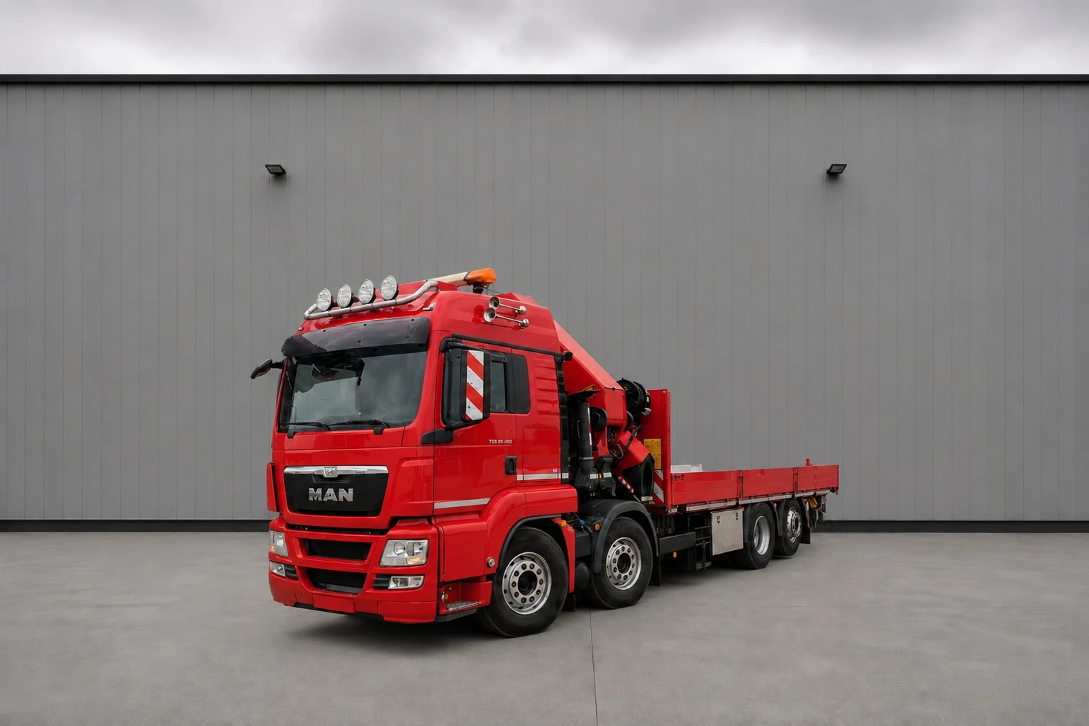 Man Tgs 35.480 8X2 Palfinger PK78002 SH Kran