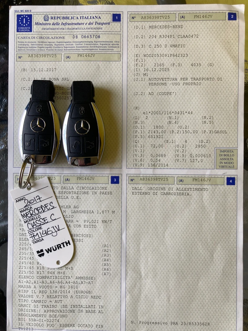 Mercedes-Benz C 250 AMG 4 MATIC 9G-TRONIC, снимка 16 - Автомобили и джипове - 53100361