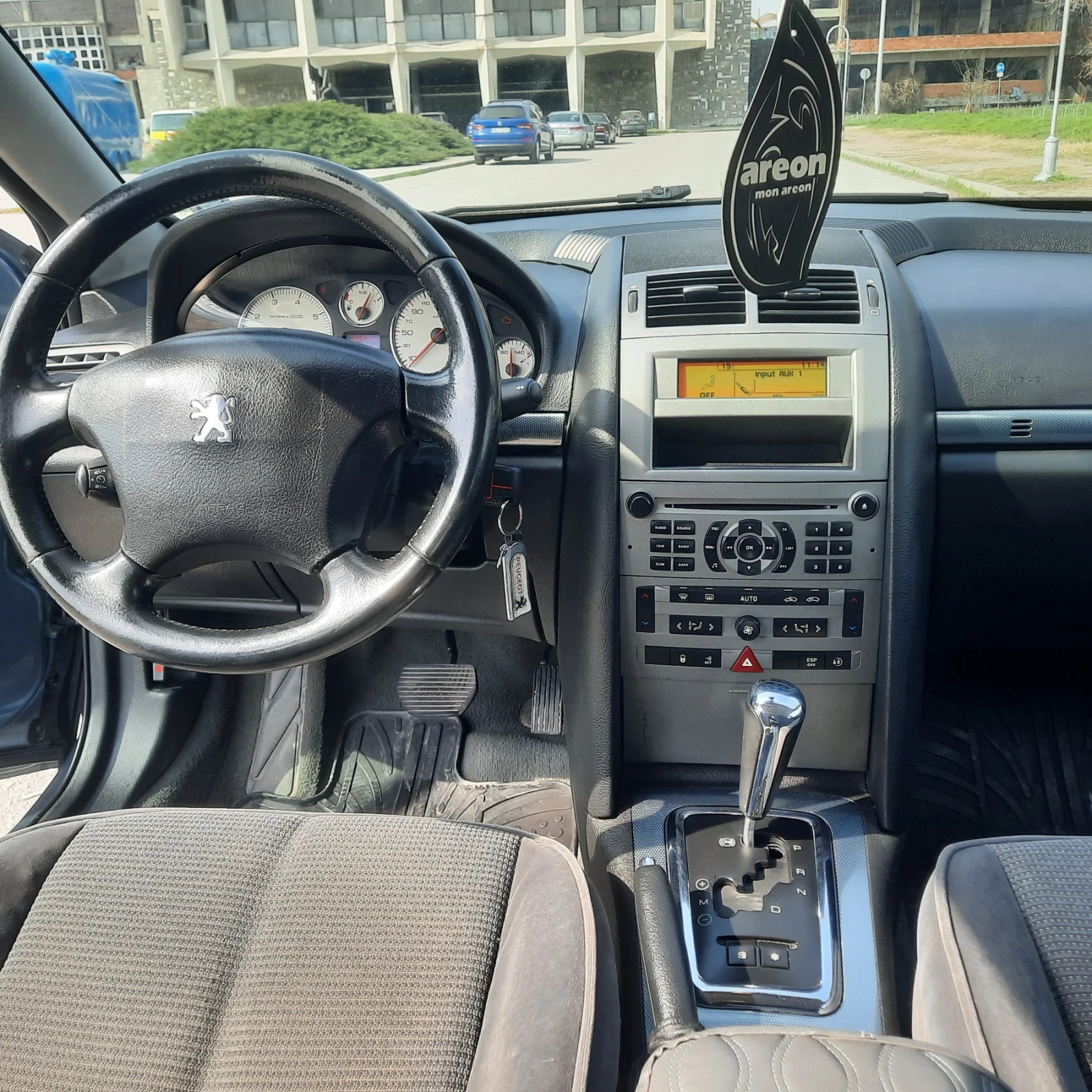 Peugeot 407 2.0i ГАЗ- АВТОМАТ, снимка 10 - Автомобили и джипове - 53873115