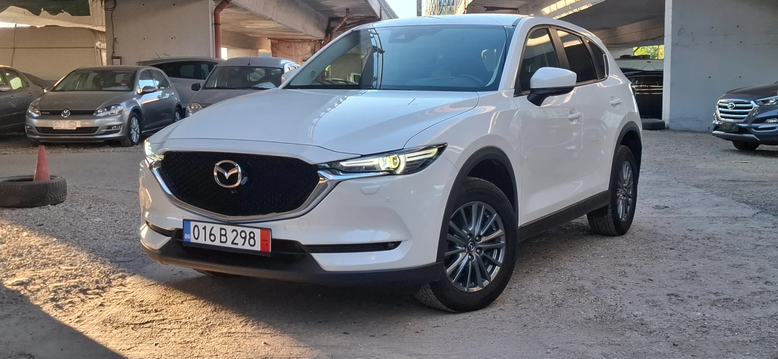 Mazda CX-5 2.0 Awd Led Head Up 360 Камери Бяла Перла - изображение 5
