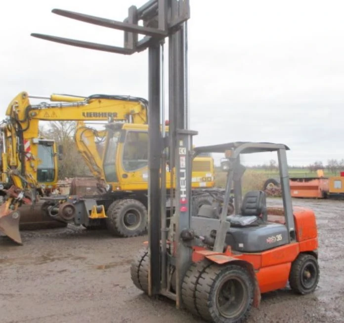 Мотокар HELI Мотокар 3.5т дизел, снимка 7 - Индустриална техника - 53303015