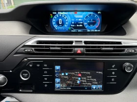 Citroen Grand C4 Picasso 1.6i АВТОМАТИК 7-МЕСТА КАМЕРА KEYLESS NAVI EURO-6, снимка 11