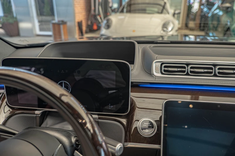 Mercedes-Benz S 450 AMG/Long/RSE/Обдухване/Панорама/Burmester/HuD, снимка 17 - Автомобили и джипове - 50917152