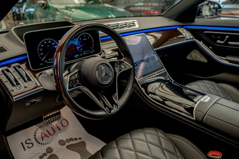 Mercedes-Benz S 450 AMG/Long/RSE/Обдухване/Панорама/Burmester/HuD, снимка 8 - Автомобили и джипове - 50917152