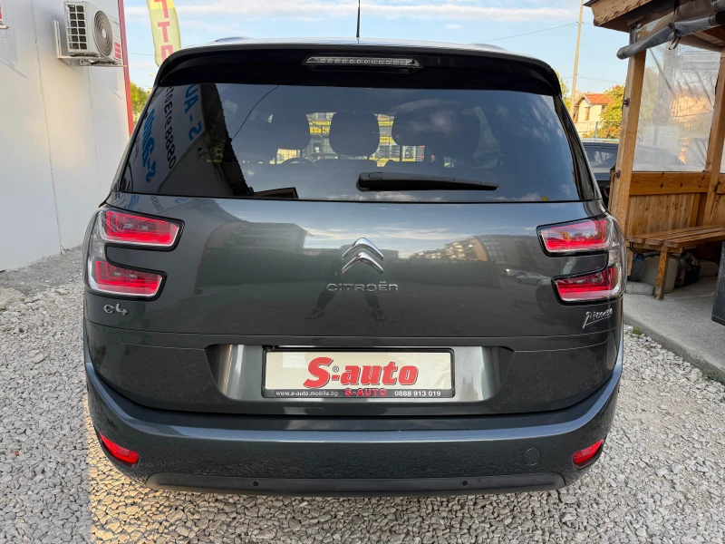 Citroen Grand C4 Picasso 1.6i АВТОМАТИК 7-МЕСТА КАМЕРА KEYLESS NAVI EURO-6, снимка 5 - Автомобили и джипове - 51935415