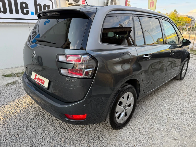 Citroen Grand C4 Picasso 1.6i АВТОМАТИК 7-МЕСТА КАМЕРА KEYLESS NAVI EURO-6, снимка 6 - Автомобили и джипове - 51935415