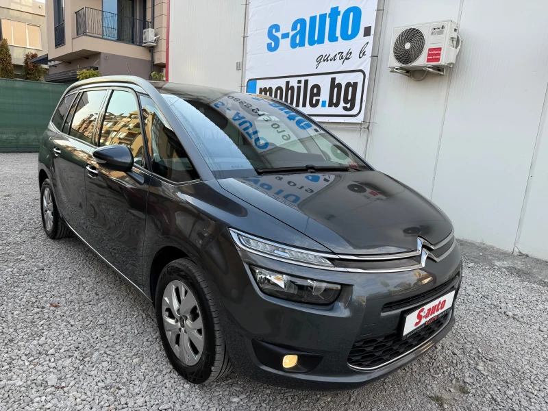 Citroen Grand C4 Picasso 1.6i АВТОМАТИК 7-МЕСТА КАМЕРА KEYLESS NAVI EURO-6