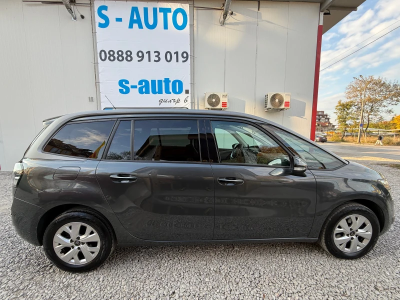 Citroen Grand C4 Picasso 1.6i АВТОМАТИК 7-МЕСТА КАМЕРА KEYLESS NAVI EURO-6, снимка 8 - Автомобили и джипове - 51935415