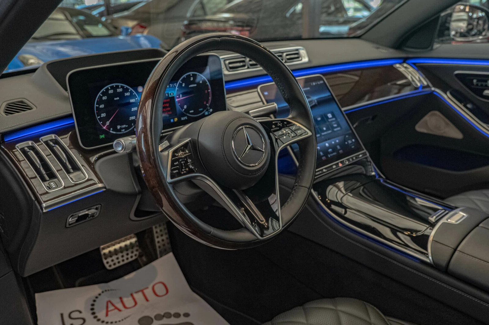 Mercedes-Benz S 450 AMG/Long/RSE/Обдухване/Панорама/Burmester/HuD - изображение 7